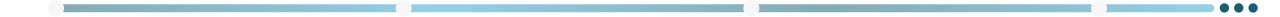 Linha azul na horizontal contendo bolas brancas